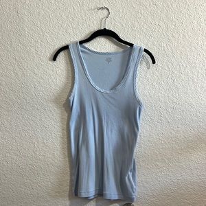 Light blue tank top from Gap